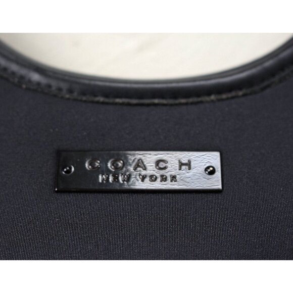 Coach Vintage - Ergo Neo Mini Satchel 6202 in Black - Nylon + Leather Construct - Picture 3 of 9